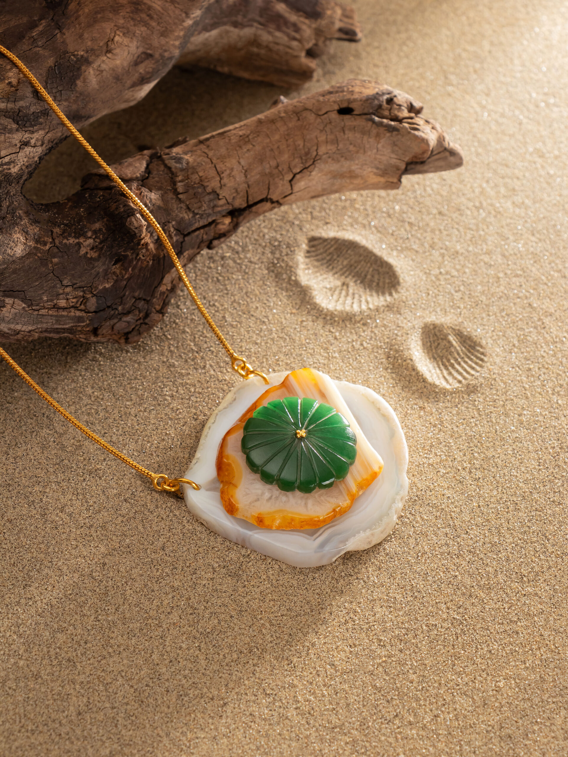 Layered Jade Necklace