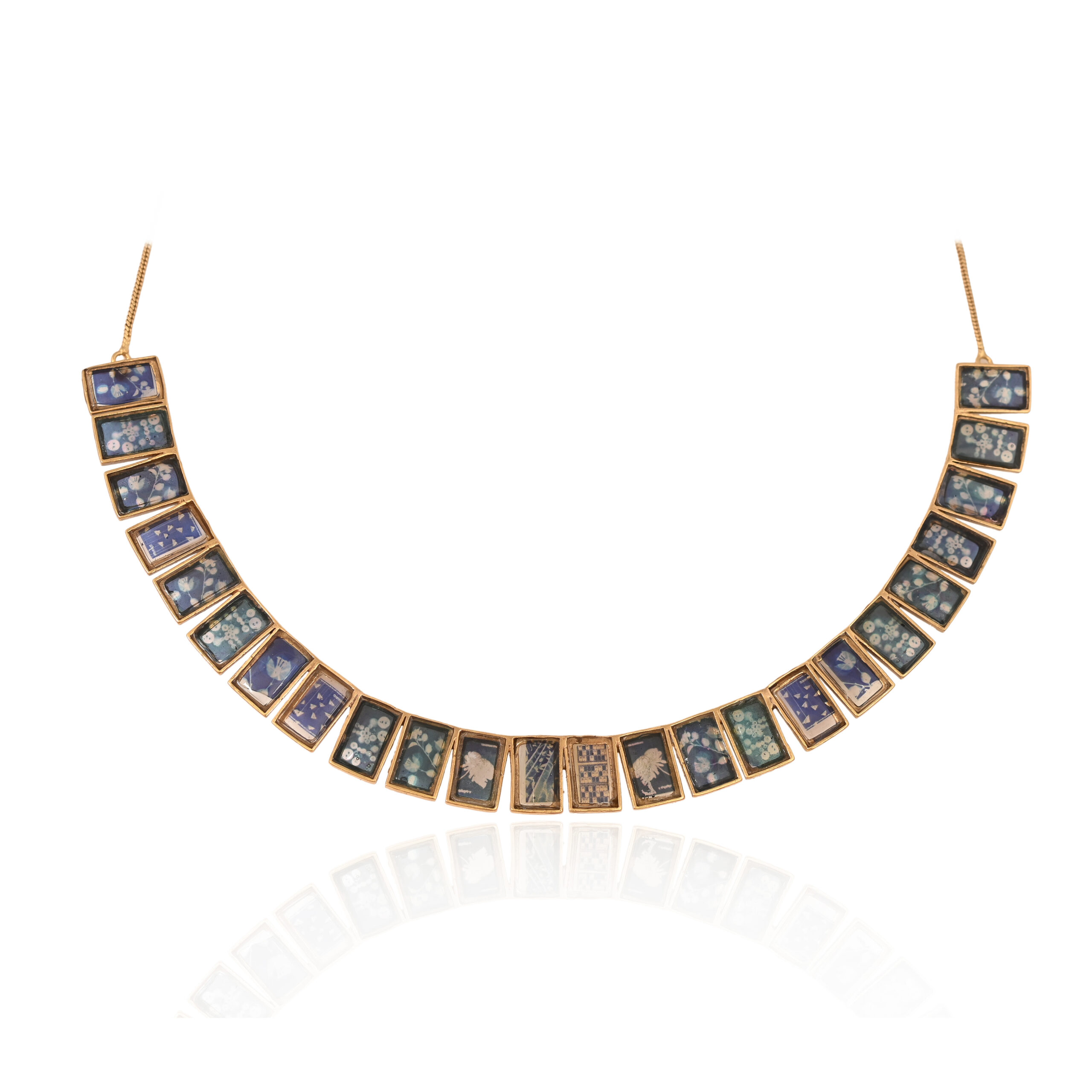 Recollection Neckpiece Indigo Dreams