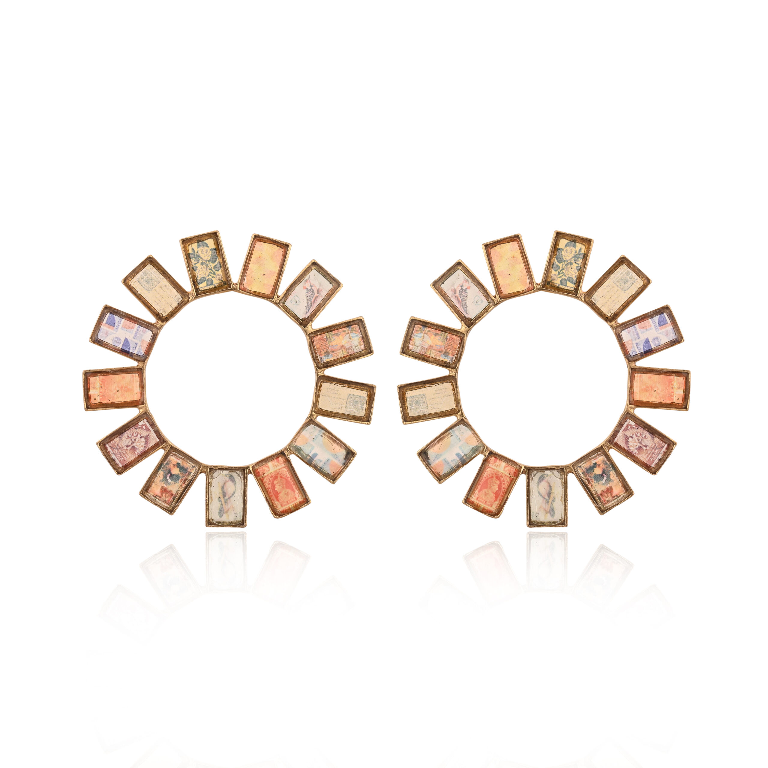 Gem Earrings Amber Archives