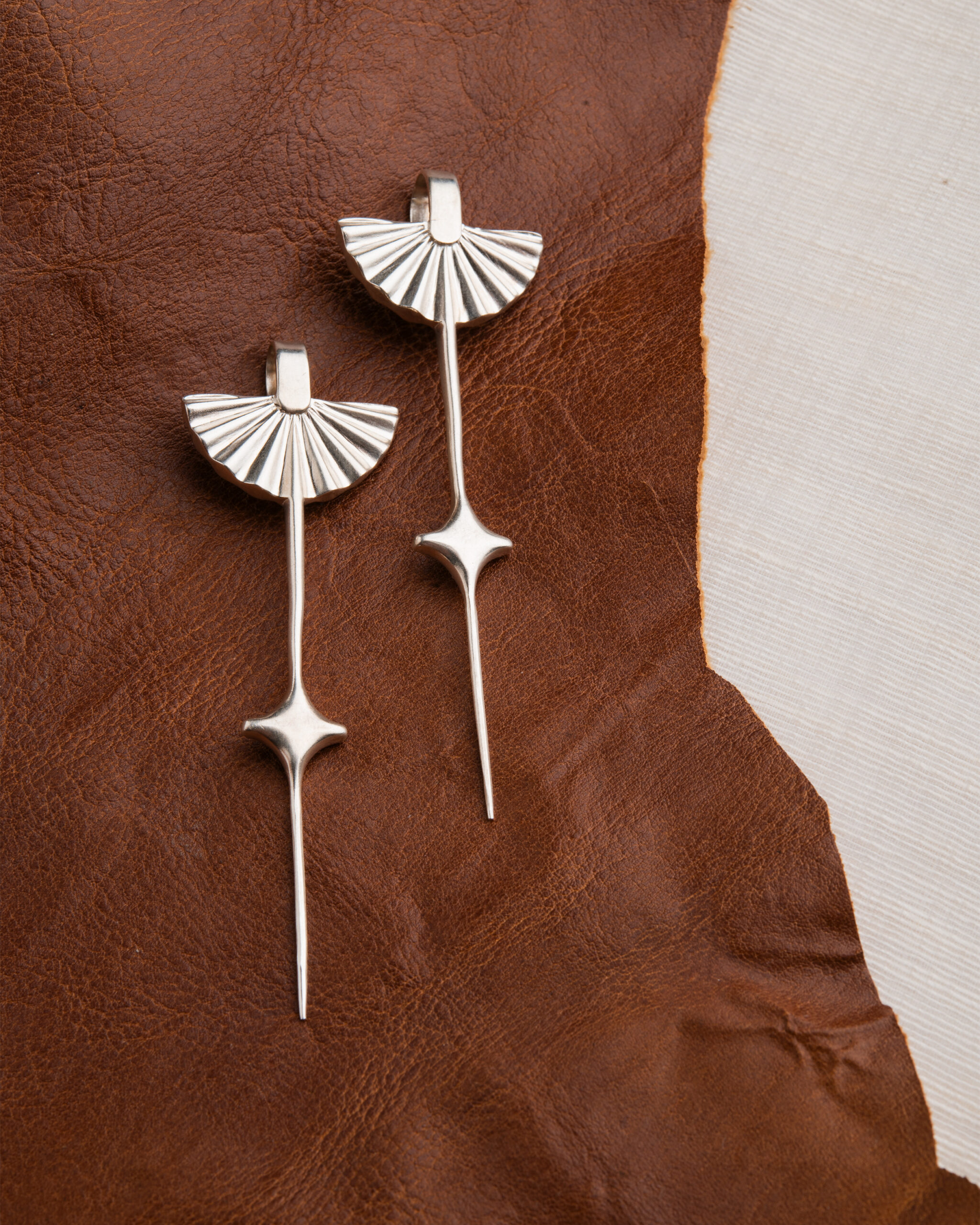 Silver Inayat Earcuffs